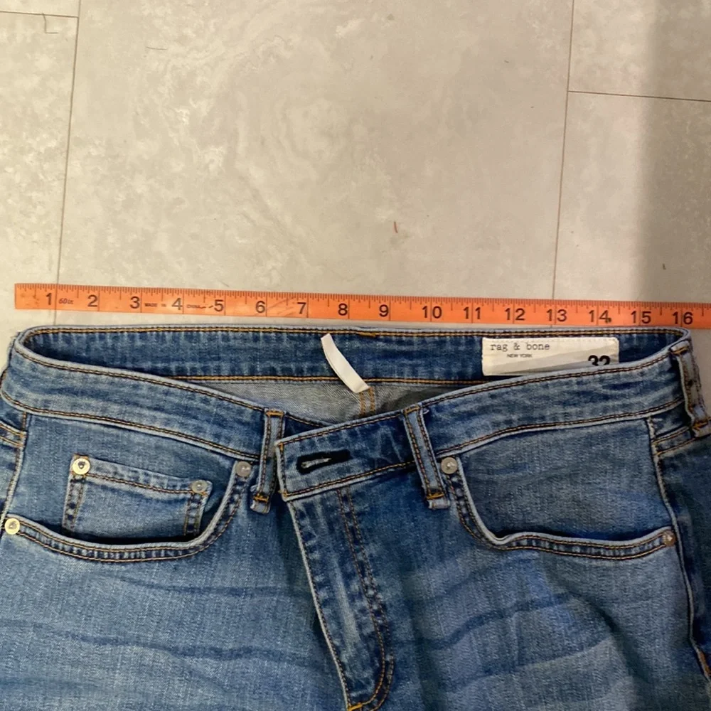 Rag and Bone Dre Low-Rise Slim Boyfriend Jeans - Picture 10 of 13